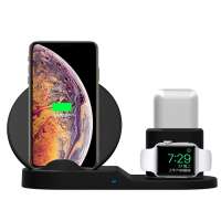 3 In 1 Wireless Charger Fast Charging Station for Smartphones iwatch Airpods